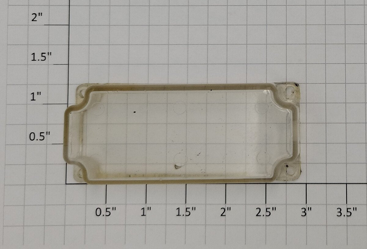 Lionel 28311-538 O Gauge Clear Plastic Legacy DD-35A Speaker Enclosure