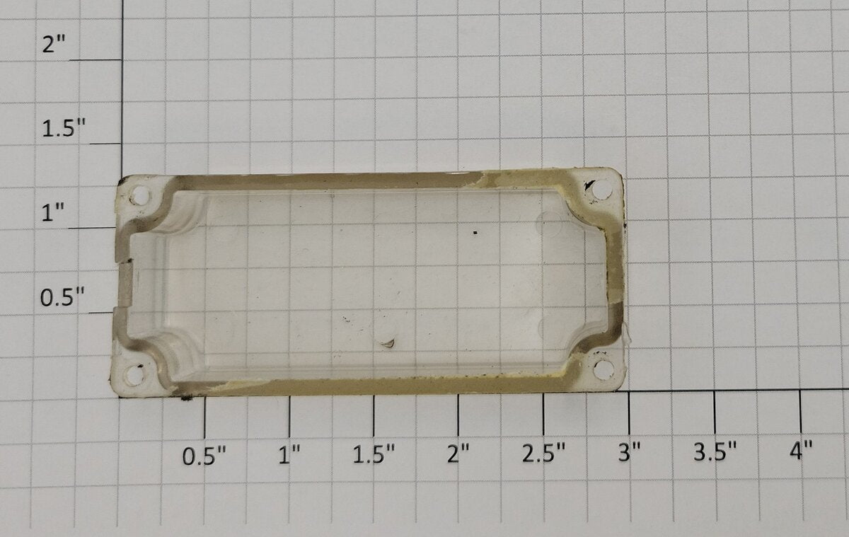 Lionel 28311-538 O Gauge Clear Plastic Legacy DD-35A Speaker Enclosure