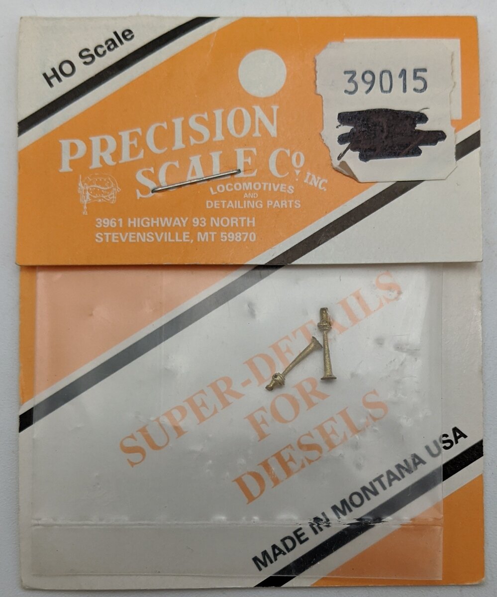 Precision Scale Co. 39015 HO Brass Air Horns (2-Pack)