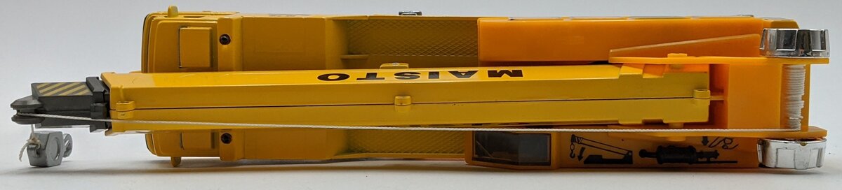 Maisto 21050 Powerline Powerful Yellow Tractor Trailer Crane Truck Motorized
