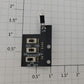 Lionel 2133610-033 SW-8 Diesel Switcher Function Switch PCB Circuit Board w/ LED