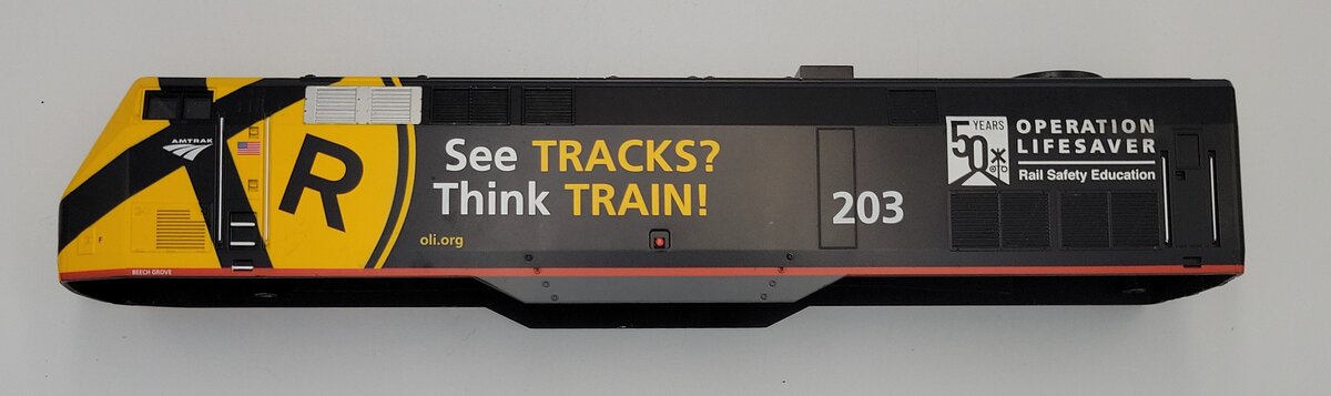 Lionel 203-1 Amtrak Operation Lifesaver 50th Anniversary Edition Loco #203