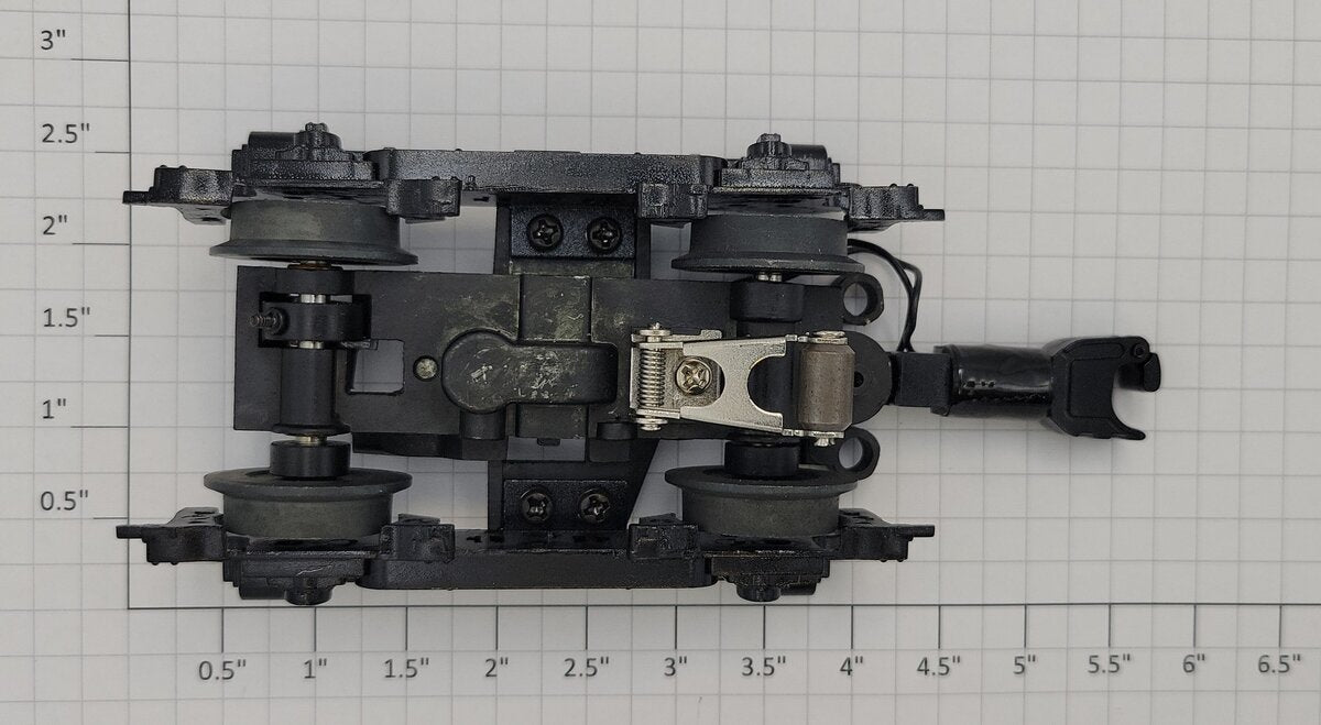 Lionel 81506-590 O Gauge Liondrive FA-2 Non-Power Rear Truck w/Operating Coupler