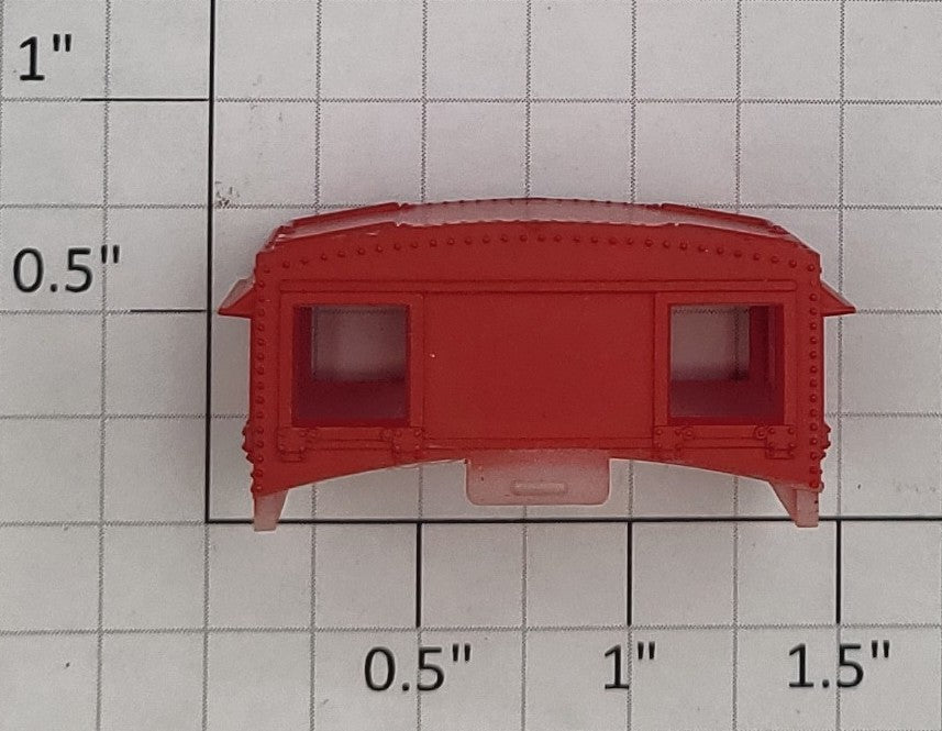 Athearn 13312 HO Red Missouri Pacific Lines Caboose Cupola