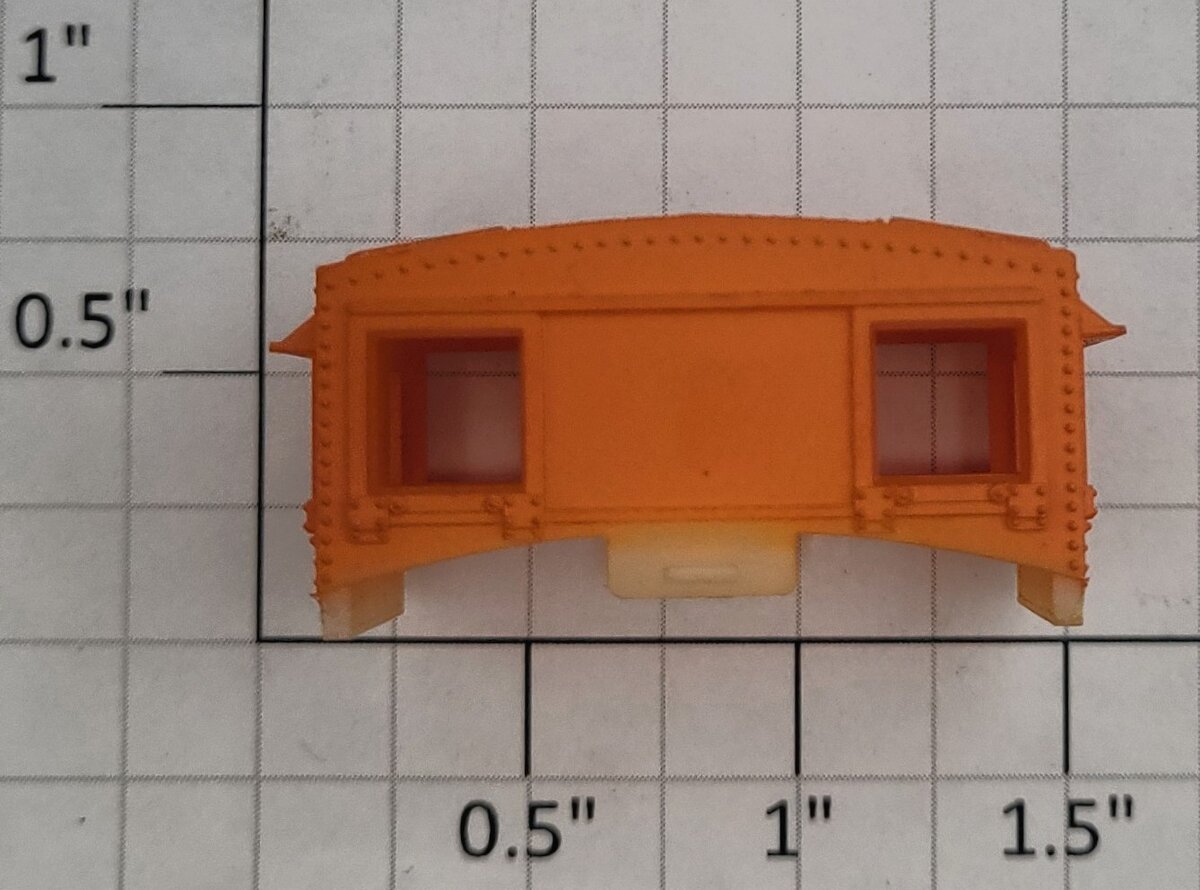 Athearn 1258 Orange HO Rio Grande Southern Caboose Cupola