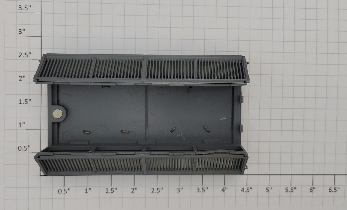 Lionel 84106-145 O Gauge UP SD70ACe Diesel Locomotive Gray Radiator Housing