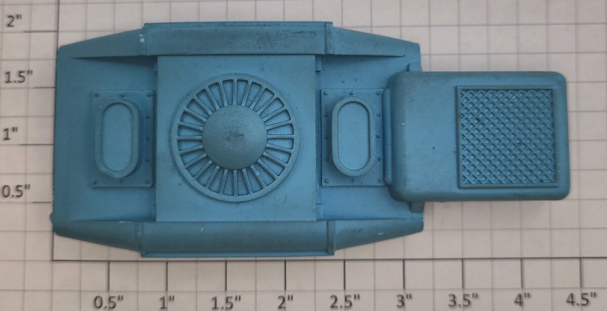 Lionel 2359-13 Light Blue Boston & Maine GP-9 Dynamic Brake Hood