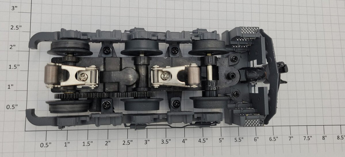 Lionel 38732-772 O SD70ACe Scale 6-Wheel Harbor Mist Front Power Truck Assembly