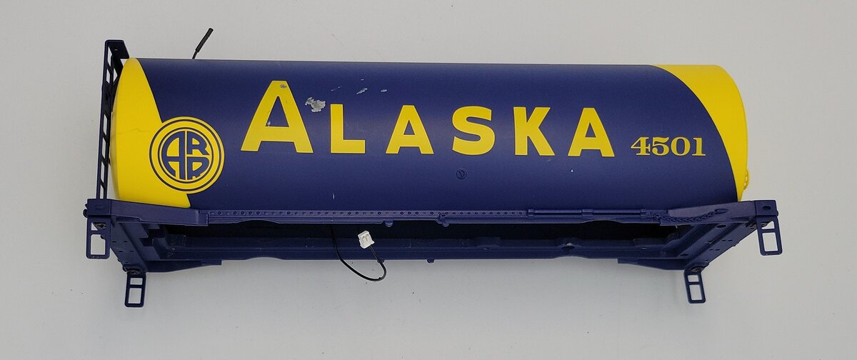 Lionel 2133510-1 Diecast Alaska Railroad Veranda Turbine Tender Shell #4501