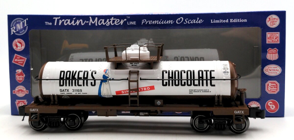 RMT 96899-112 Baker's Chocolate Single Dome Tank Car