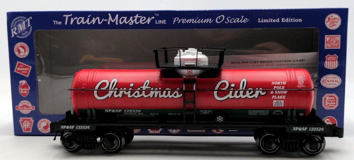 RMT 96850-5 Christmas-Cider Single Dome Tank Car