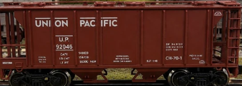 RMT 86317 O Union Pacific 2-Bay Covered Hopper Car