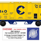 RMT 86304-2 O Chessie B&O 2-Bay Covered Hopper Car