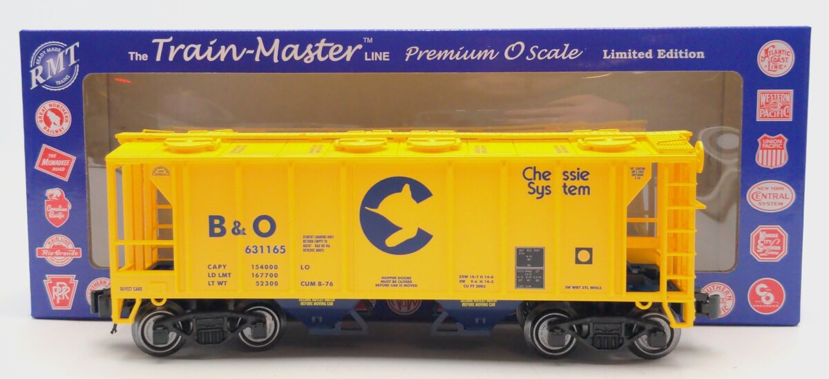 RMT 86304-2 O Chessie B&O 2-Bay Covered Hopper Car