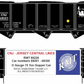 RMT 66226 O Jersey Central 3-Bay Coal Hopper Car