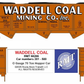 RMT 66286 O Waddell Coal 3-Bay Coal Hopper Car