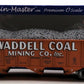 RMT 66286 O Waddell Coal 3-Bay Coal Hopper Car