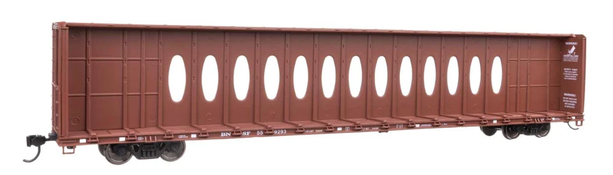 Walthers 910-50737 HO BNSF 72' Centerbeam Flatcar with Opera Windows RTR #559293
