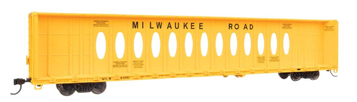 Walthers 910-50741 HO 72' CB Flt MILW 63051