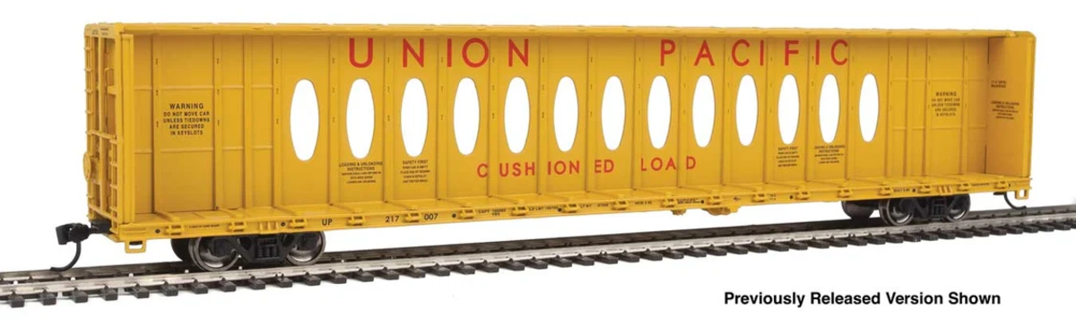 Walthers 910-50747 HO UP 72' Centerbeam Flatcar with Opera Windows RTR #217021