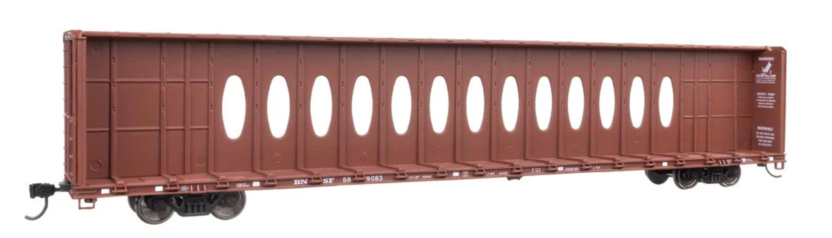 Walthers 910-50735 HO BNSF 72' Centerbeam Flatcar with Opera Windows RTR #559083