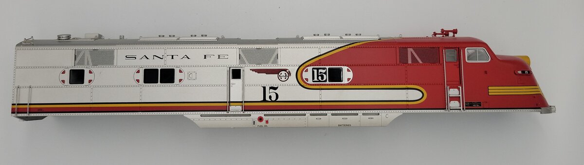 Lionel 24506-2 O Gauge Santa Fe E6 AA Diesel Locomotive Shell with Windows #15