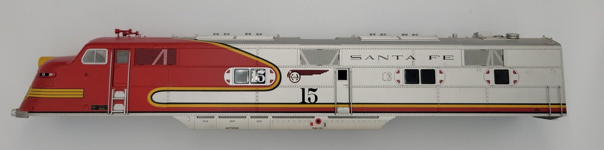 Lionel 24506-2 O Gauge Santa Fe E6 AA Diesel Locomotive Shell with Windows #15