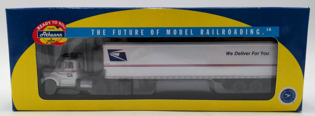 Athearn 93253 HO Scale USPS Kenworth & 45' Trailer