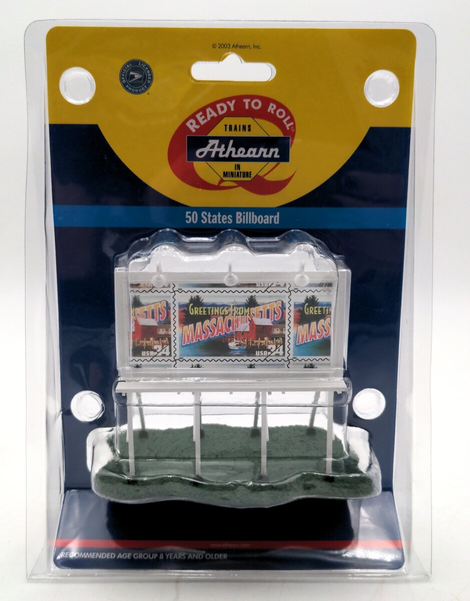 Athearn 93371 HO Scale USPS 50 States Billboard Massachusetts
