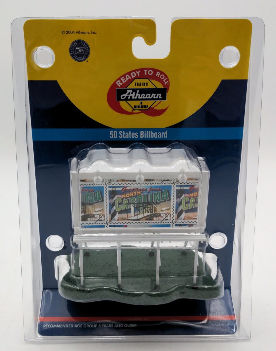 Athearn 93383 HO Scale USPS 50 States Billboard North Carolina