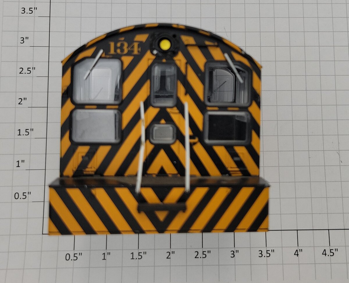 Lionel 2133610-5 O Gauge D&RGW Legacy SW1200 Diesel Locomotive Cab Shell #134