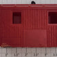 Lionel 6119-6 Red Unmarked Plastic Caboose Cabin with Smokestack