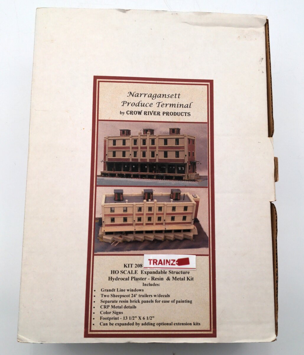 Crow River Products 208 HO Scale Narragansett Produce Terminal