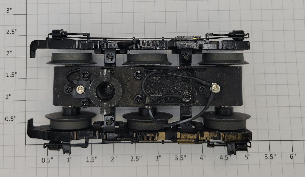Lionel 81160-570 O Gauge Diecast ES44AC 6-Wheel Liondrive Non-Power Front Truck