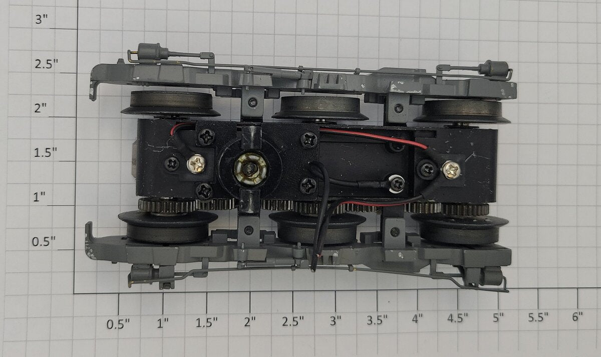 Lionel 81154-570 O Gauge Diecast Gray 6-Wheel Liondrive ES44AC Front Truck