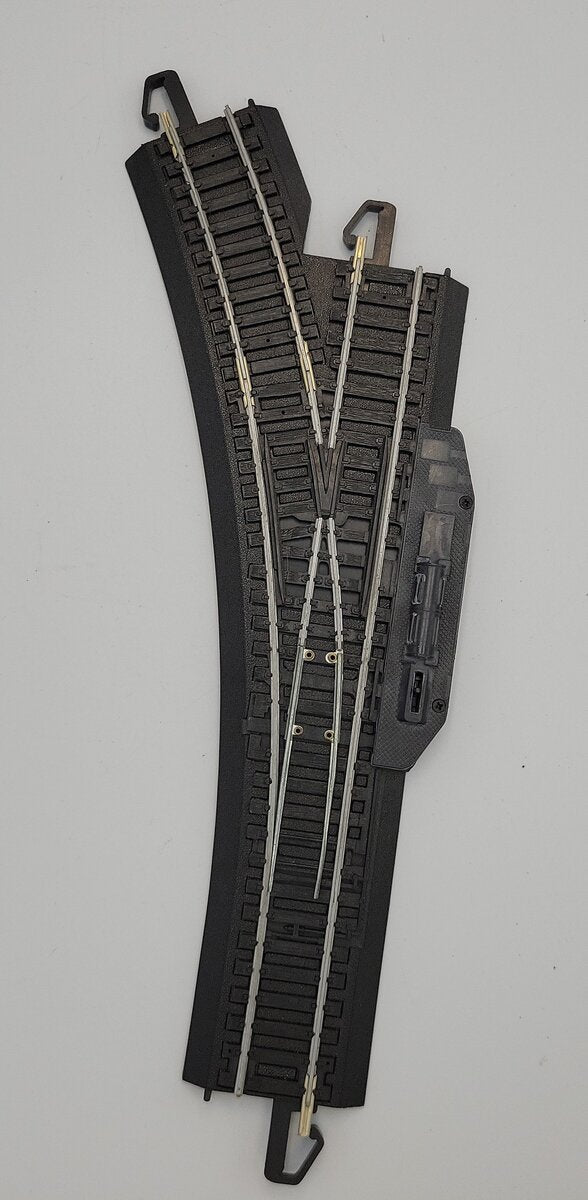 Bachmann 44461-1 HO Scale E-Z Track Left Hand Manual Switch Track Section