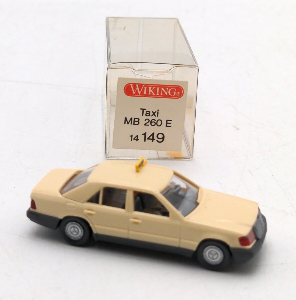 Wiking 14149 1:87 Scale Mercedes Benz 260E Taxi
