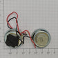 Lionel 11209-536 O Gauge 16 Ohm 2W 40mm OD Speakers with Wire (Set of 2)