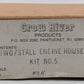 Crow River Products 11 HO Scale Two/Stall Engine House Building Kit