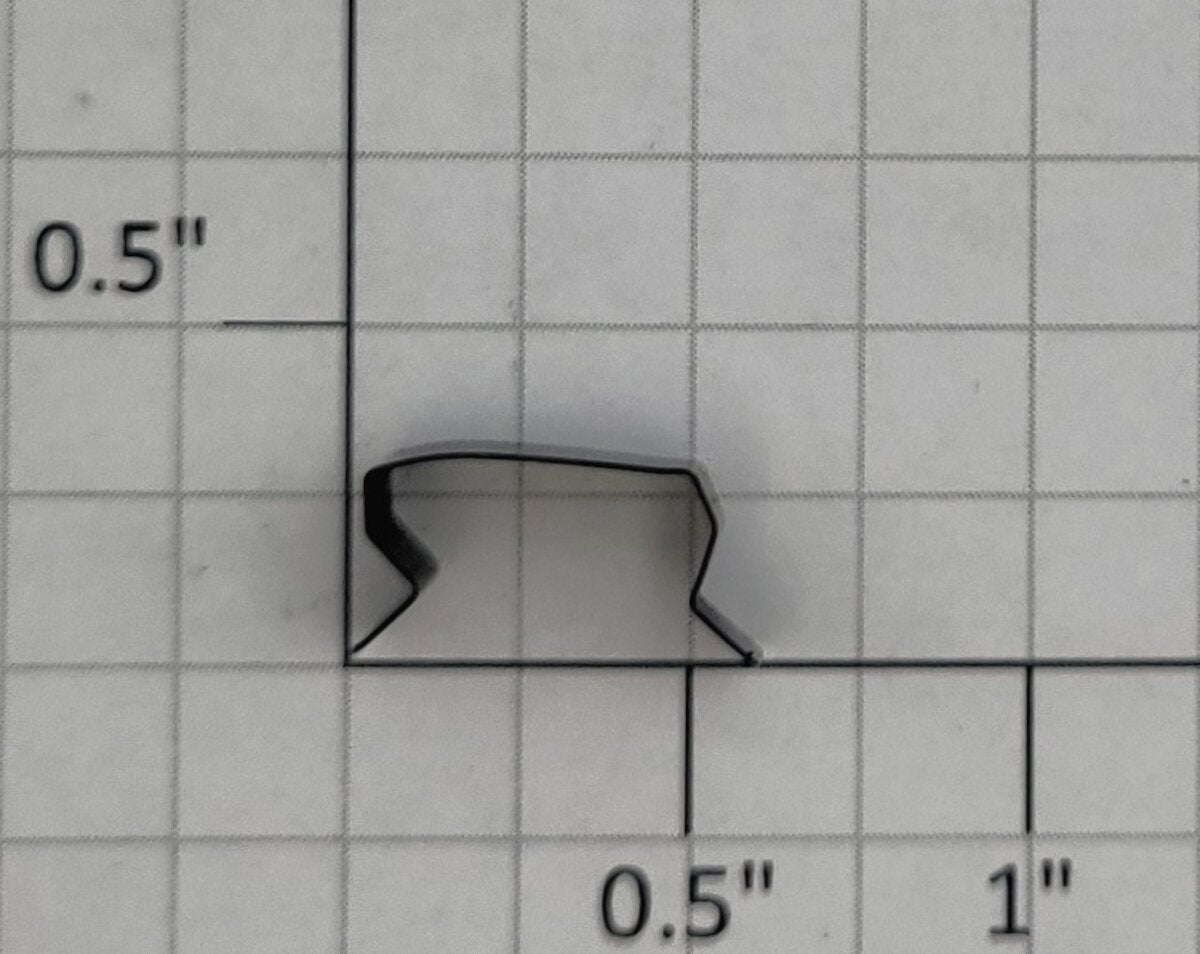 Lionel 0110-1 Black Stamped HO Scale Trestle Clip