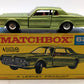 Lesney 62 1:64 Scale Diecast Mercury Cougar