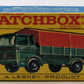 Lesney 1 1:64 Scale Diecast Matchbox Mercedes Truck