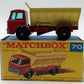 Lesney 70 1:64 Scale Diecast Matchbox Grit Spreader