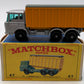 Lesney 47 1:64 Scale Diecast Matchbox D.A.F. Tipper Container Truck