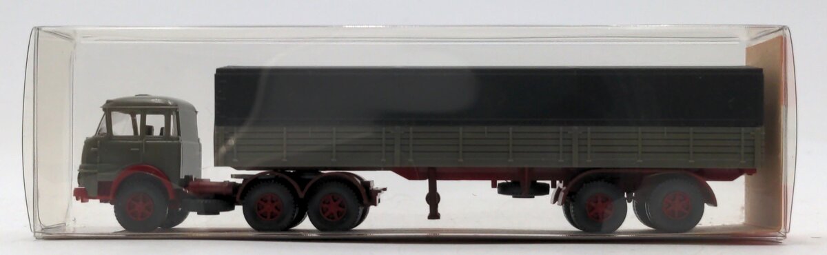 Wiking 488 1:87 Scale Krupp 806 Sattlezug Semi Truck and Trailer