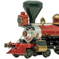 Bachmann 51009 HO NP&S 4-4-0 American Steam Locomotive with Wood Load #1
