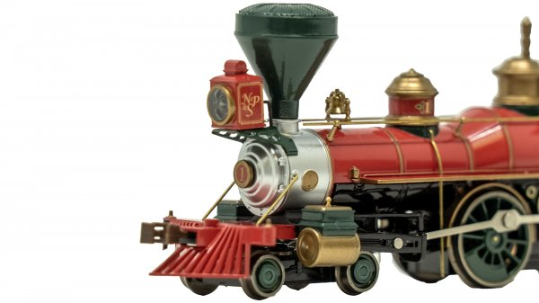 Bachmann 51009 HO NP&S 4-4-0 American Steam Locomotive with Wood Load #1