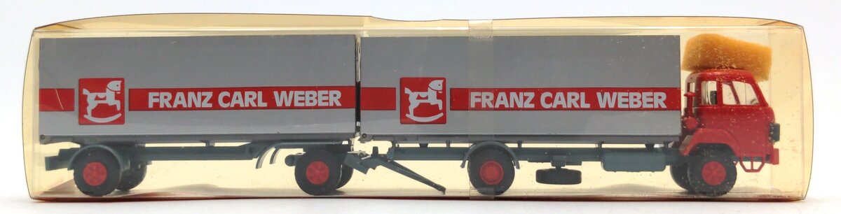 RMM 502 1:87 Saurer D290/330 Flatbed Truck w/ 2-Axle Trailer 
