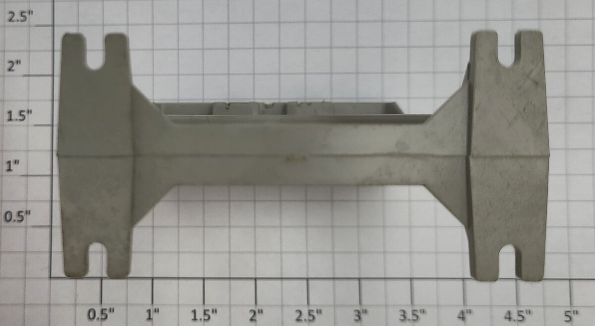 Lionel 110-14 Gray Plastic Trestle "F" Pier