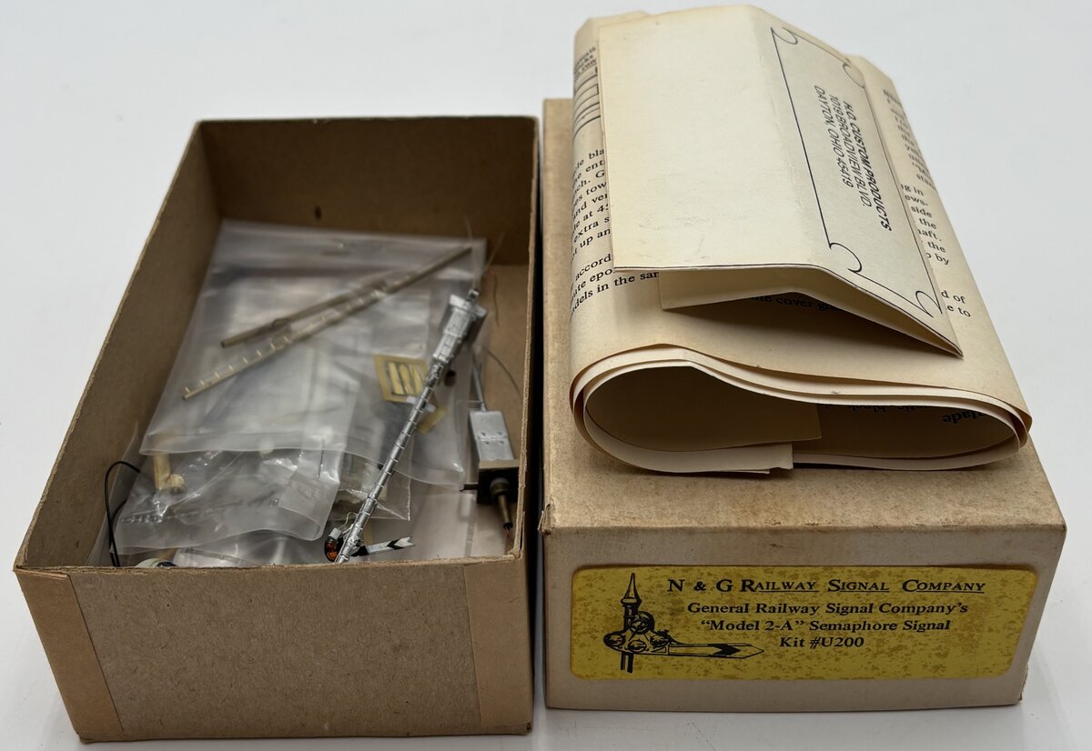 N & G Railway Signal Company U200 HO Model 2-A Semaphore Signal Kit